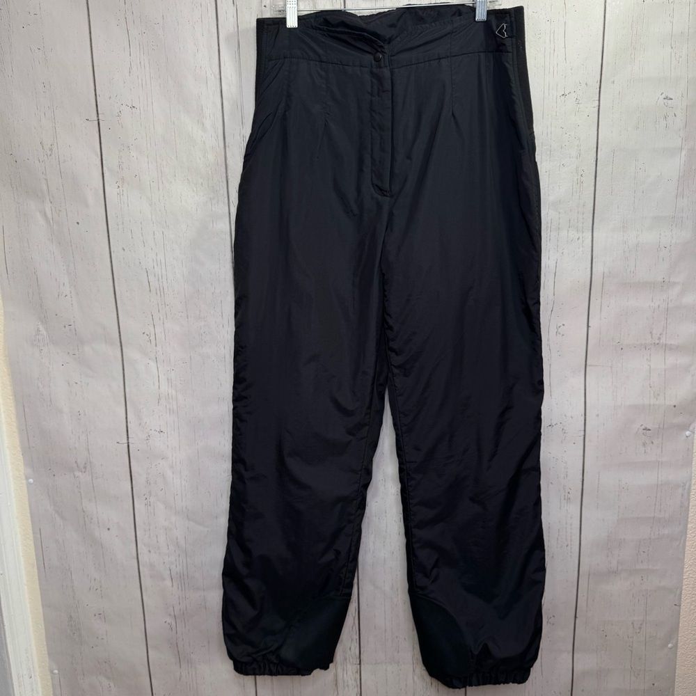 Obermeyer Womens Black Insulated Snow Ski Pants Winter Outdoor Skicore Gorpcore